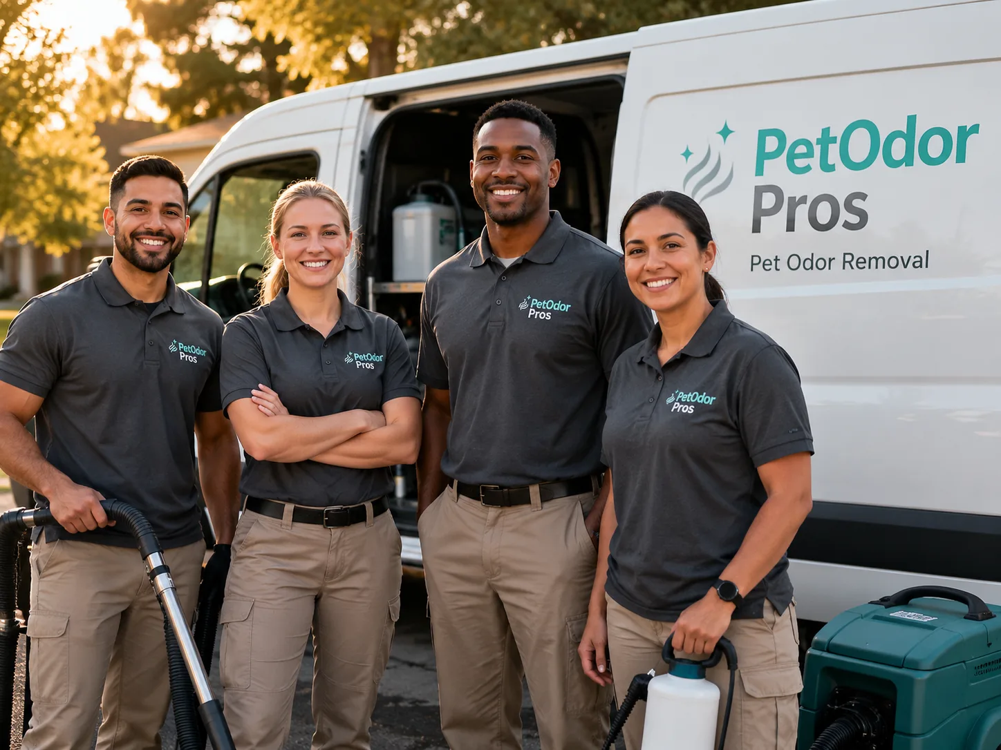 Pet Odor Removal team serving Matthews, MO
